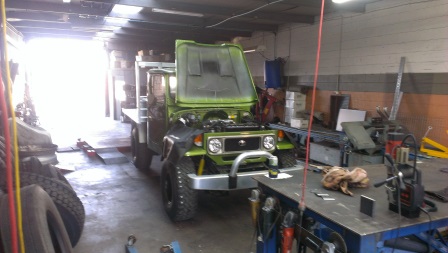 Toyato Landcruiser FJ 45 Fabricatioin                      